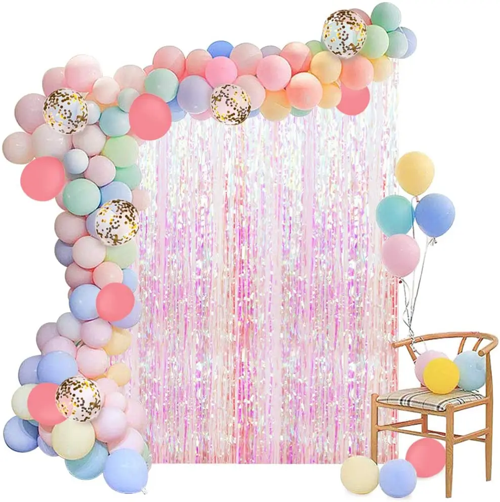 209 шт пастельный Воздушный Шар Комплект гирлянды Радуга Макарон шары арочный