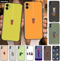 pixel marvel phone cases for iphone 13 pro max case 12 11 pro max 8 plus 7plus 6s xr x xs 6 mini se mobile cell