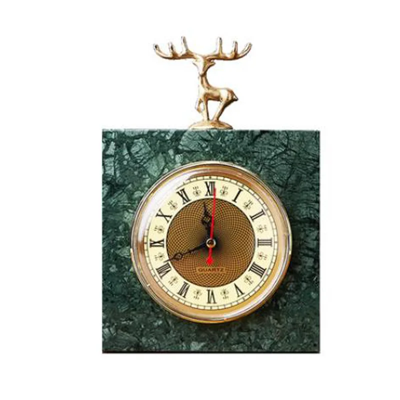 

Silent Movement Luxury Desk Art Clock Battery Simple Nordic Office Desk Clock Creative Reloj De Mesa Room Decoration BW50ZZ