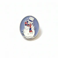christmas brooch snowman enamel pins for backpacks cute womens brooches badge cloth decoration jewelry gift