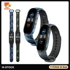 Браслет Camoflage для Xiaomi Mi Band 5 4, ремешок для Mi Band 5, Band4, браслет для смарт-часов Mi Band 5, Xiaomi M5