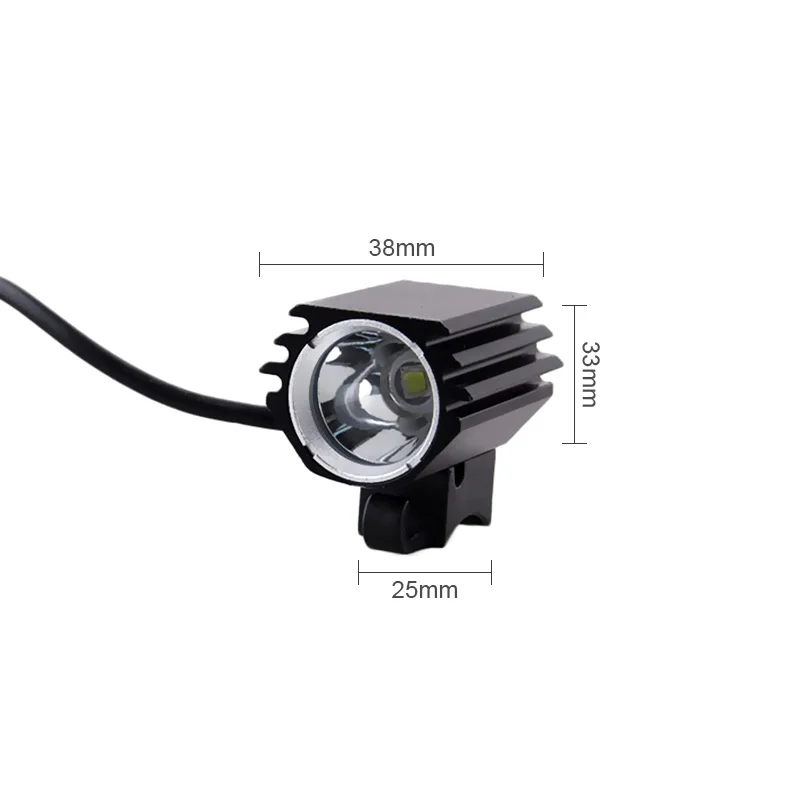 1800LM XM-L2 LED Bike Front Light Super Bright Bicycle Road 6400mAh Battery MTB Headlight Cycling HeadLamp Flashlight | Спорт и