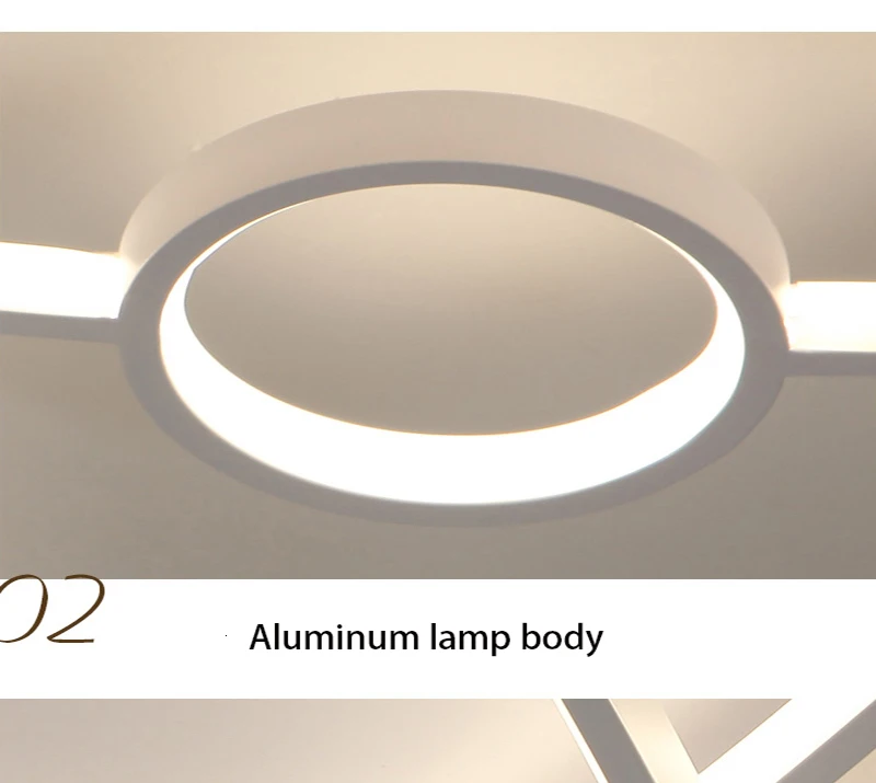 LICAN современные светодиодные потолочные лампы для гостиной, кабинета, спальни, дома, Dec lamparas de techo, современный светодиодный потолочный светильник с затемнением