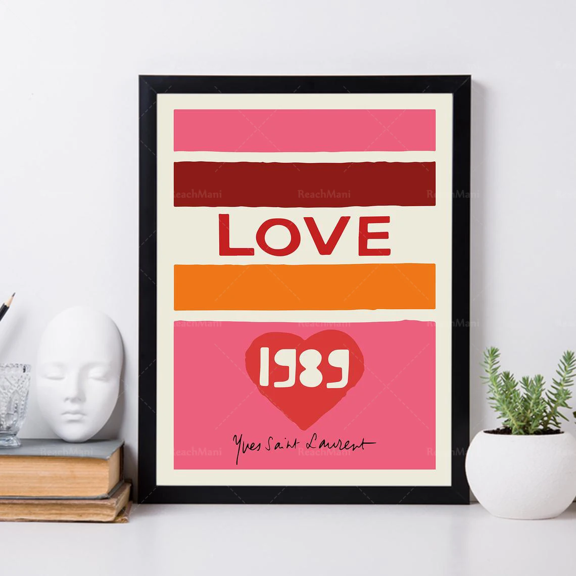 

Плакат Love 1988 ReachMani