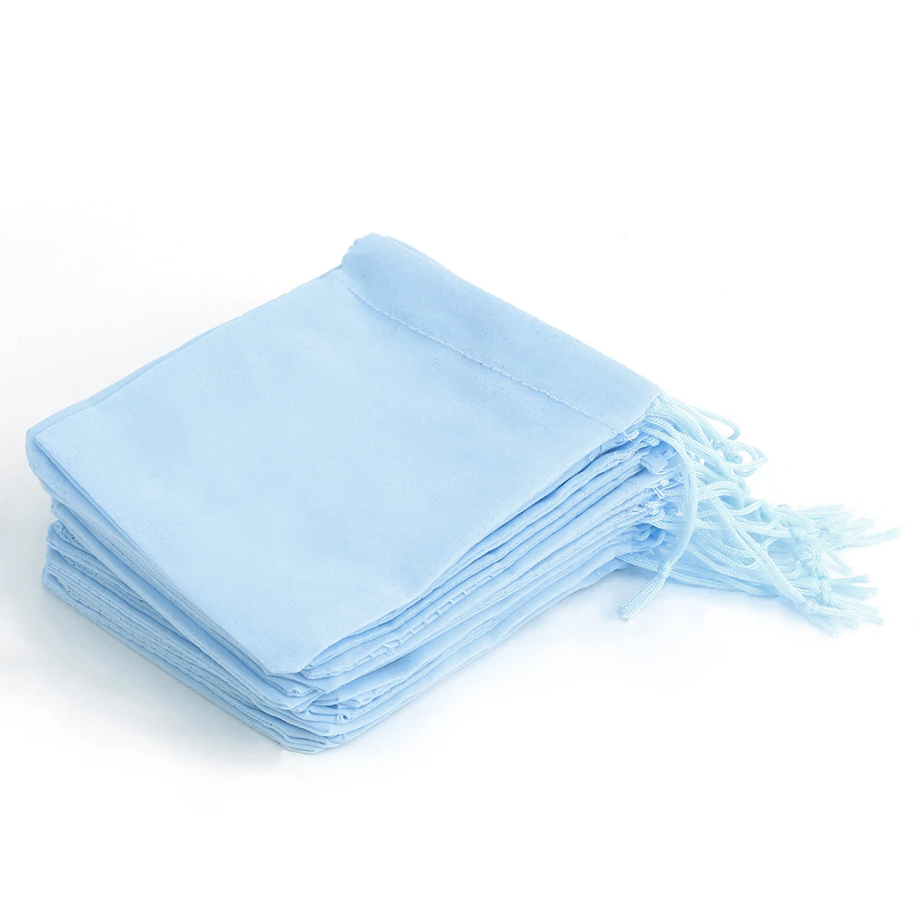 20 шт Подарочный пакет для демонстрации ювелирных изделий смешанный цвет 5x7 см