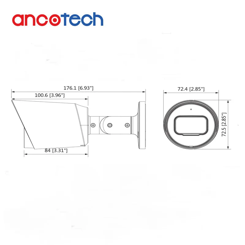 

Free Shipping DAHUA 4MP HDCVI IR Bullet Camera HAC-HFW1400T-A