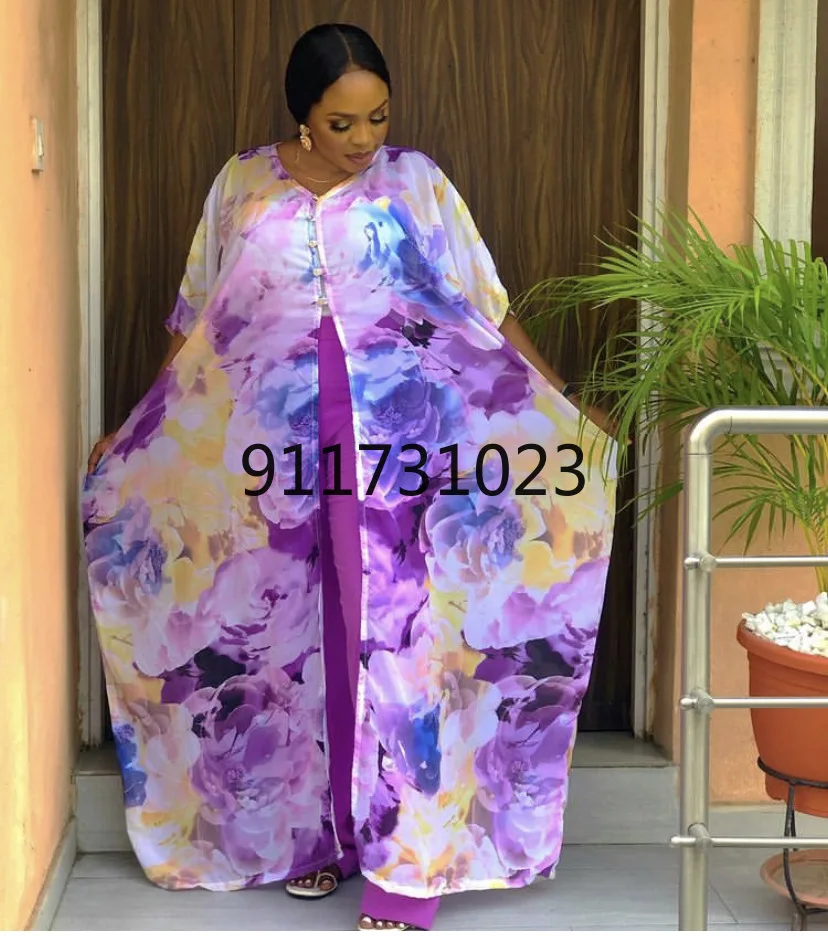 Платье и брюки одежда в африканском стиле для женщин модель 2021 года юбка с