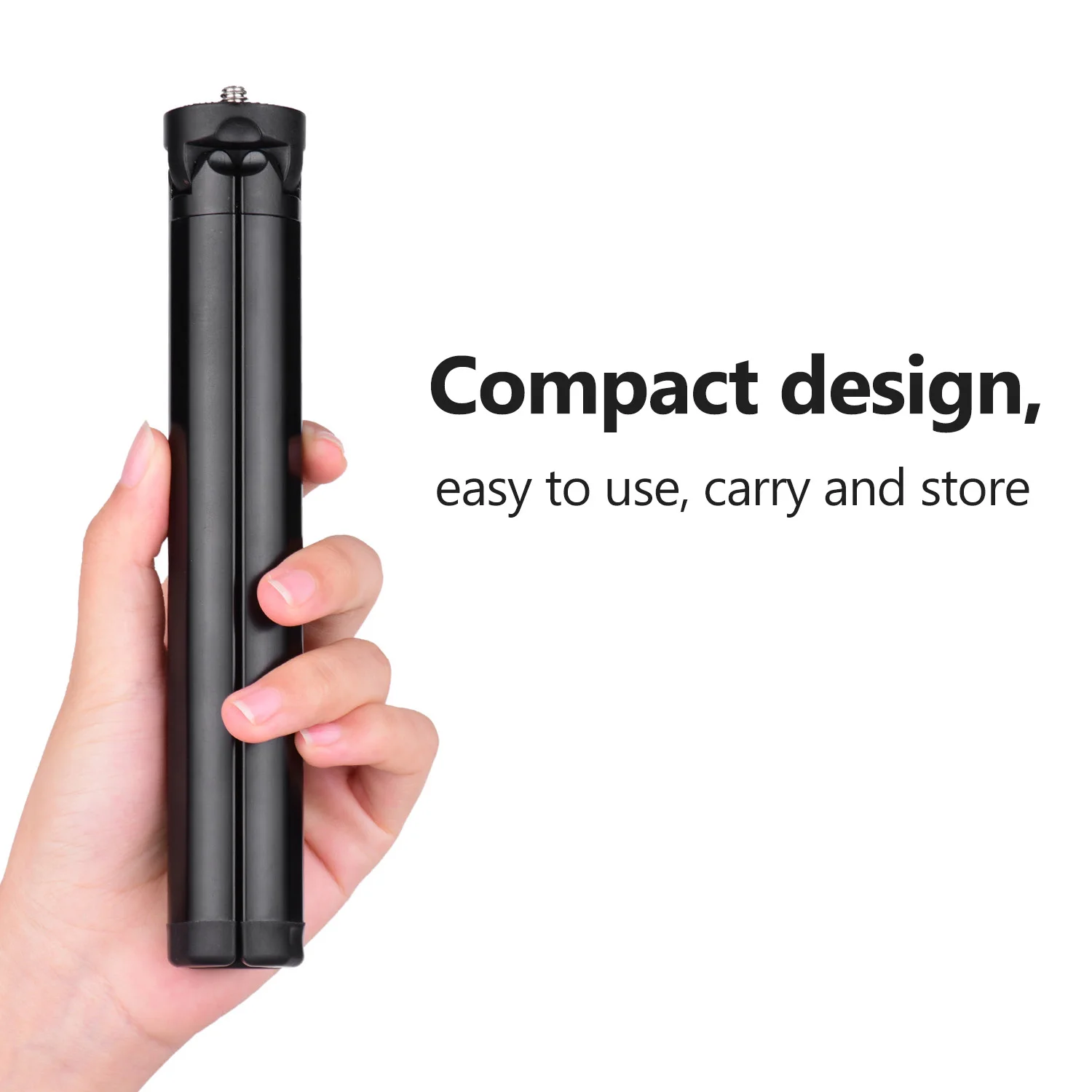 Настольный складной штатив из алюминиевого сплава с 1/4 дюймовым винтовым