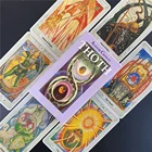 Настольная игра Thoth Tarot Deck для отдыха, вечеринки, высокое качество, пророчество, карточки с руководством