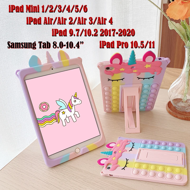 

Stand with Shoulder Strap Tablet Protector Case Cover for Samsung Tab A 8.0/Tab A 10.1/Tab A7 10.4"/Tab S6 Lite/Tab A7 Lite