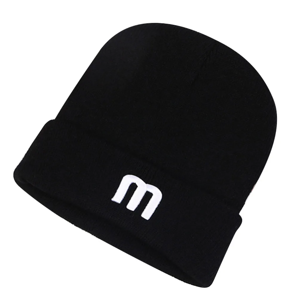 Новинка 2019 мужская и женская короткая вязаная шапка с манжетами Ретро стиль