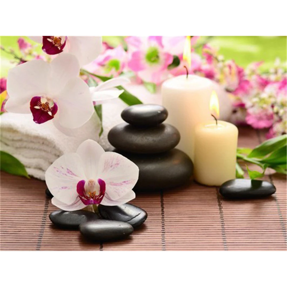 

Алмазная 3D картина «цветок орхидеи», мозаика из страз «сделай сам», полная вышивка, подарок на Рождество, домашний декор, ремесло, Декор