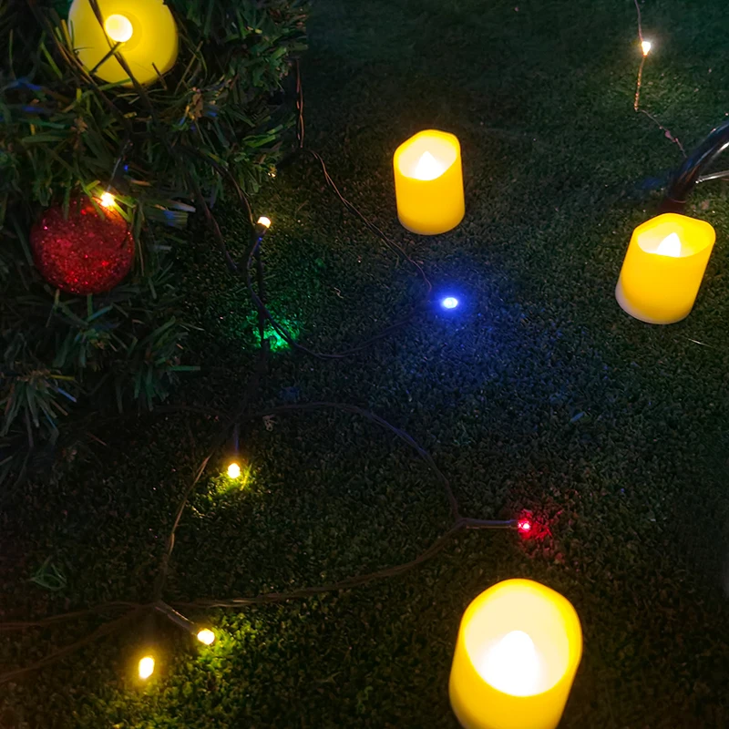 Перезаряжаемые светодиодные свечи USB Tealight пластиковый мерцающий таймер