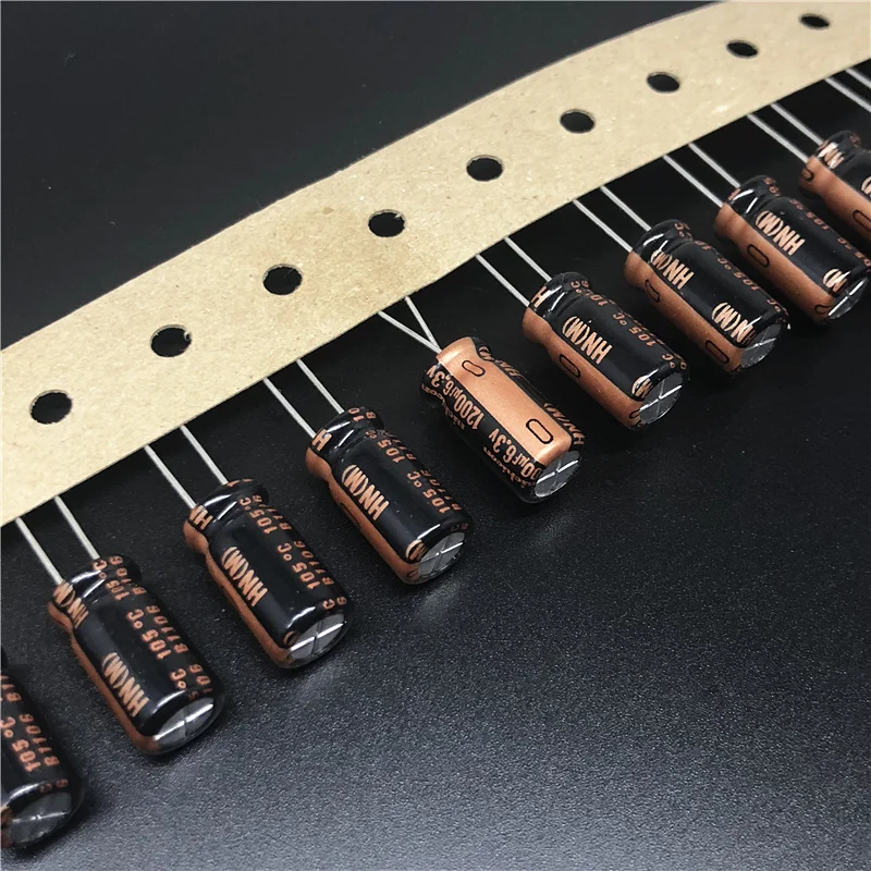10 шт. 1200 мкФ 6 3 В NICHICON HN Серия Ультра низкое сопротивление 8x15 мм 6.3V1200uF материнская