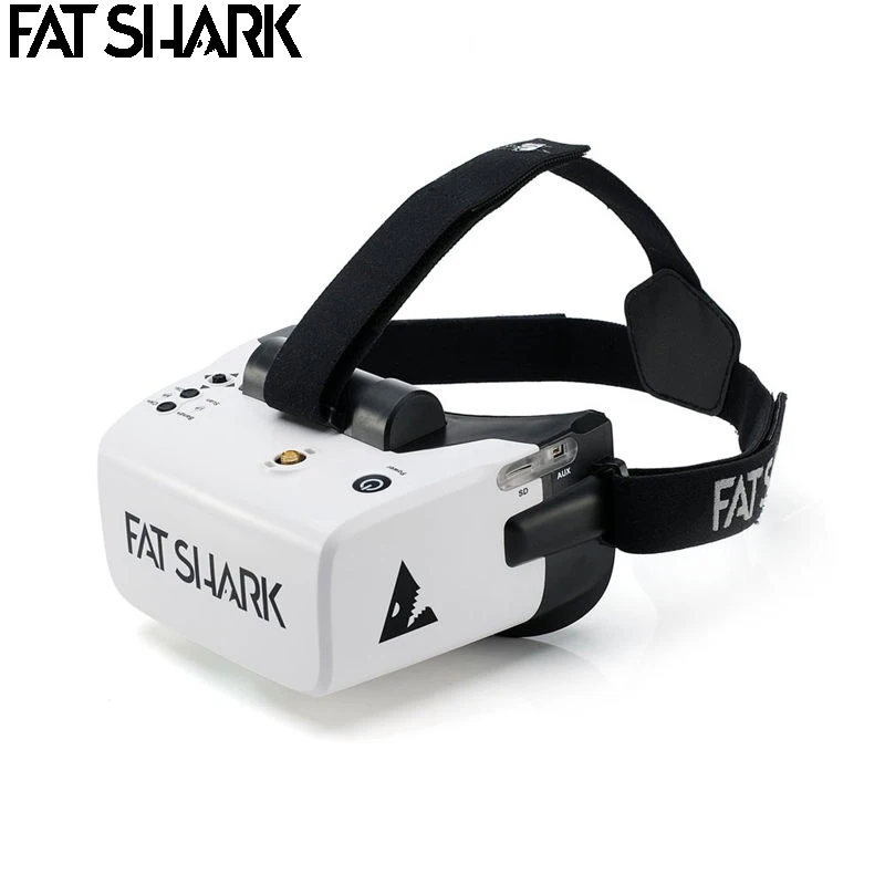 FatShark Scout 4 дюйма 1136x640 NTSC/PAL авто выбор Дисплей гарнитура Bulit in батареи DVR FPV очки для