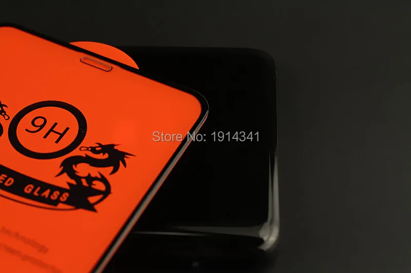 100 шт/партия для iPhone 8 7 plus 6s 6 19D закаленное стекло XS Max XR X защитная пленка экрана без