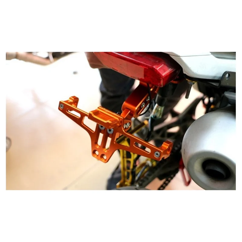 

Applicable to Modification Accessories Aircraft License Plate Frame with Lights Steering Lamp Holder MSX Bws Universal