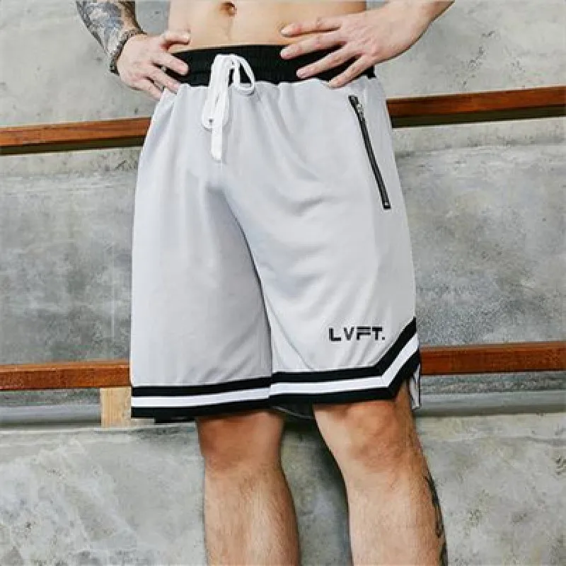 

New Type Quick-drying Sports Shorts Men's Casual Fitness Running Five-point Pants Water Absorbent Sweat Basketball Sports Shorts