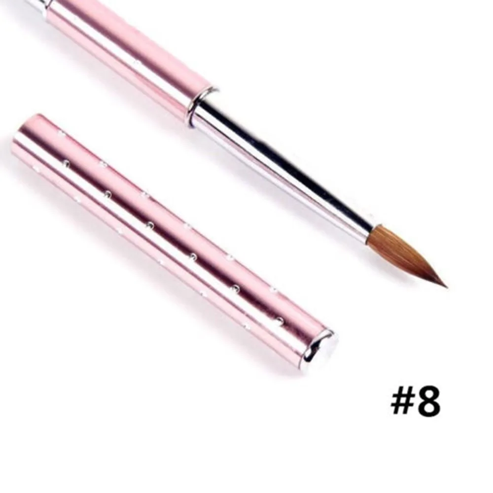 Ногтей соболь акриловая кисть ручка оборудование гель лак DIY живопись резьба для