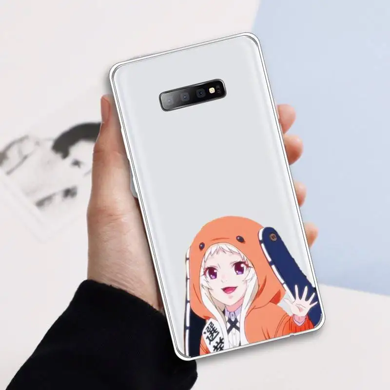 

Kakegurui Jabami Yumeko Japanese Anime Phone Case Transparent For Samsung Galaxy A 71 21s S note 8 9 10 plus 20 ultra
