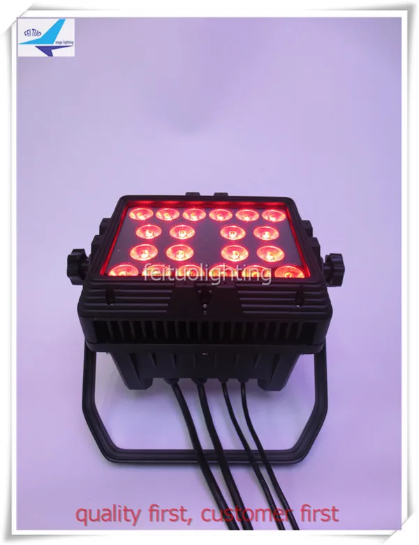 E-10x Outdoor use waterproof ip65 20*18w 6 in1 rgbwa+uv led wide wall washer light for stage chruch studio | Освещение