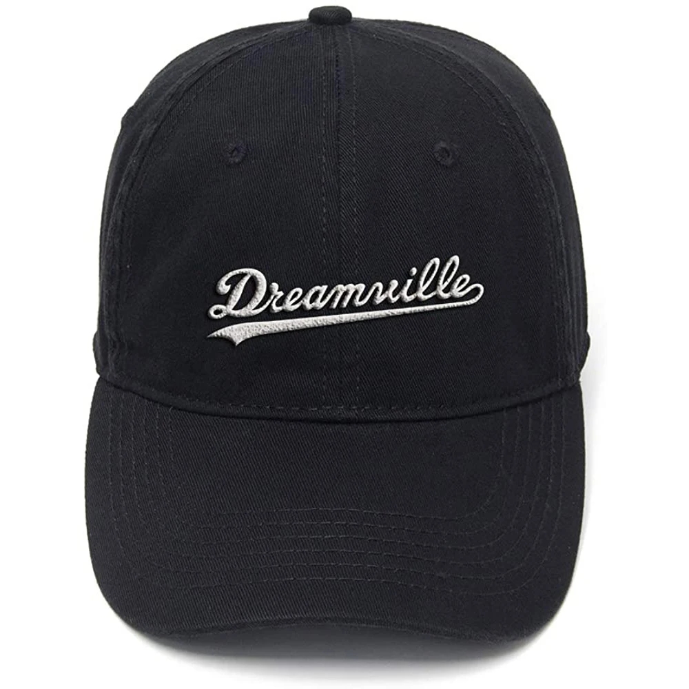 

Lyprerazy Dreamville Records Music Fans Washed Cotton Adjustable Men Women Unisex Hip Hop Cool Flock Printing Baseball Cap