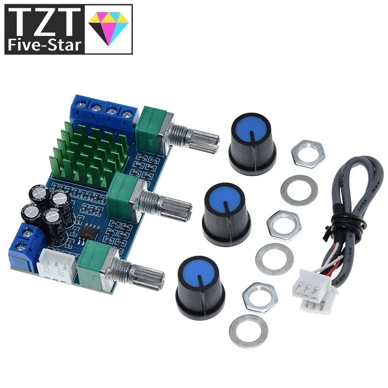 XH-M567 TPA3116D2 Dual-channel Stereo High Power Digital Audio Amplifier Board 80W*2 | Электронные компоненты и