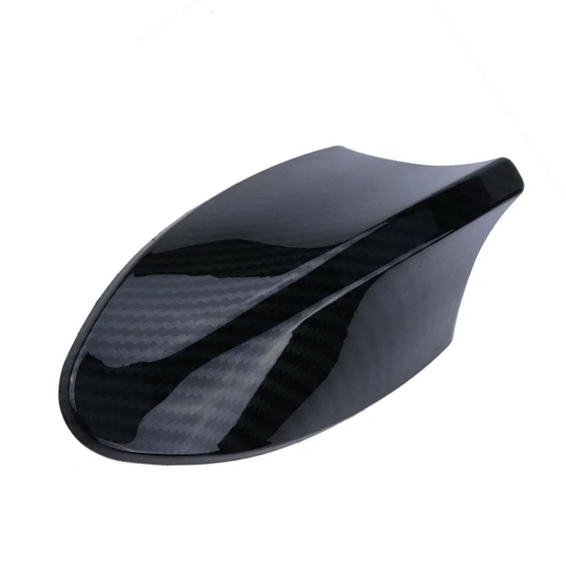 Carbon fiber Car Shark Fin Antenna Accessories Auto Black Wear resistance Waterproof Radio ABS | Автомобили и мотоциклы