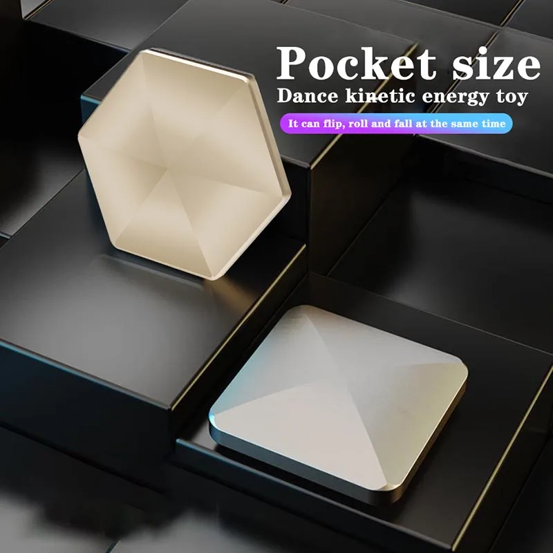 Unzip Metal Toy Fingertip Office Decompression Artifact Puzzle Desktop Flip Multi-deformation Cube Antistress | Игрушки и хобби