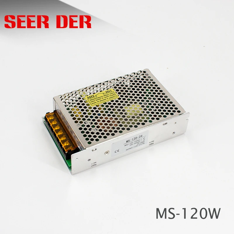 Прочный се одобренный MS-120w 12v 10a / 24v 5a источник постоянного тока | Лампы и освещение