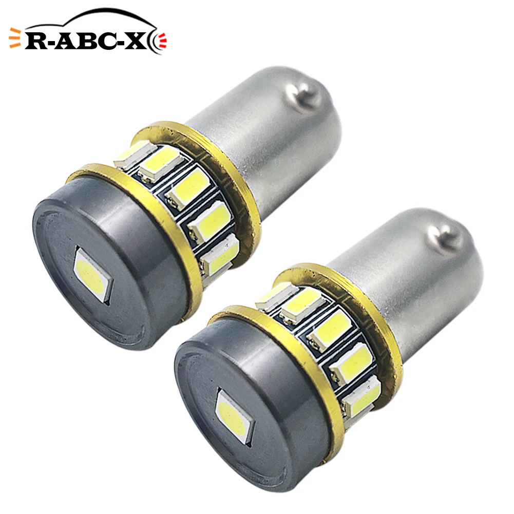 

RUIANDSION 2Pcs BA9S T4W 300Lm 10V-30V 12V 24V Car Dome Light Reading Led Bulb Door Light Auto Side Lamp 3030SMD 3014SMD Chipset