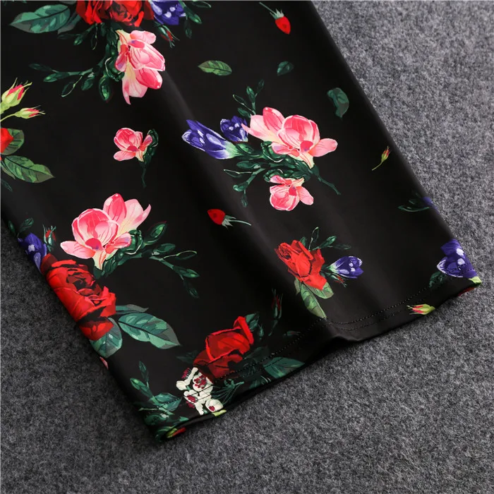 Женские юбки коплект летней с цветочным принтом детская одежда юбка-карандаш