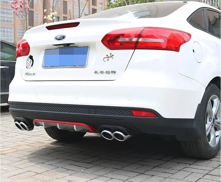 Задний спойлер для кузова 2012 2015 Ford Focus DCS ABS задний бампер диффузор|Обвесы| |