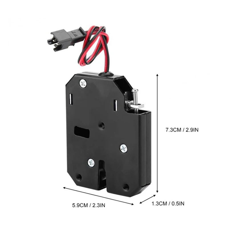 Электромагнитный энергосберегающий долговечный замок для двери шкафа 12