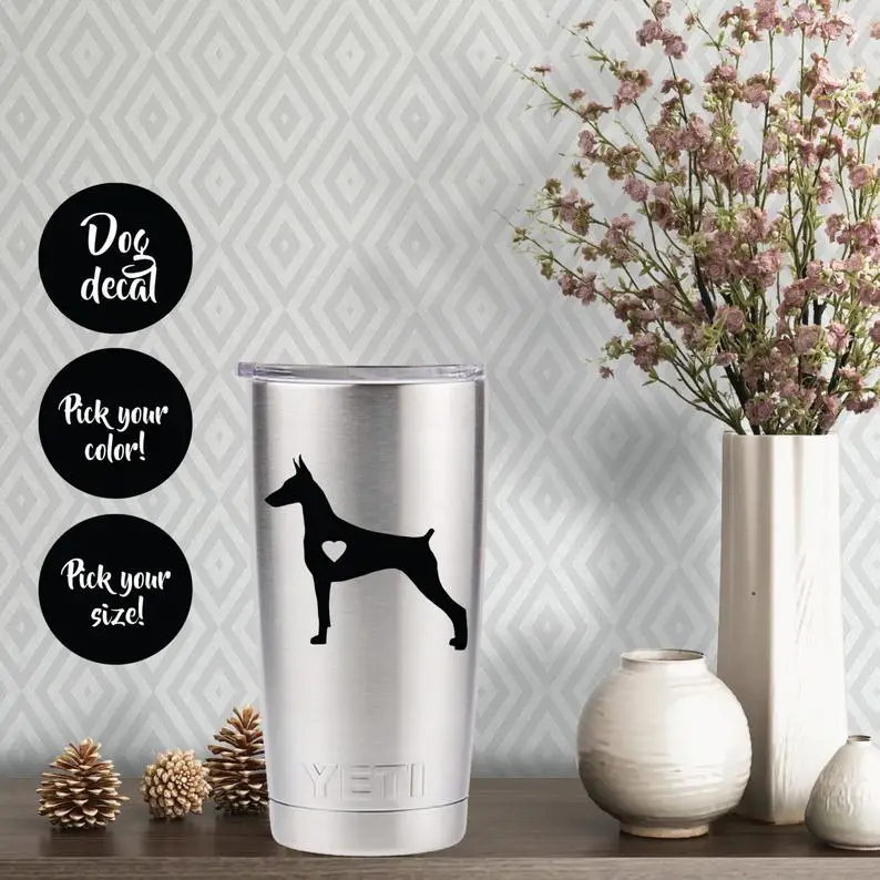 

Doberman Pinscher Vinyl Decal
