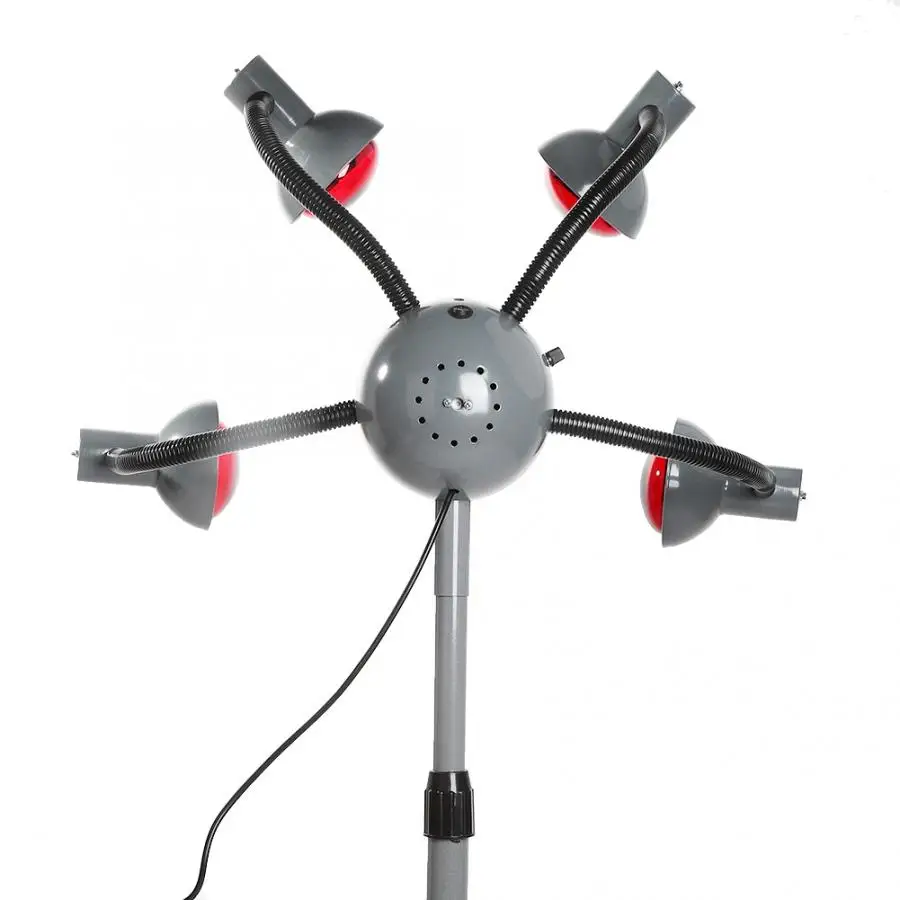 Инфракрасная лампа с 5 головками для красоты и парикмахерской кожи окрашивания