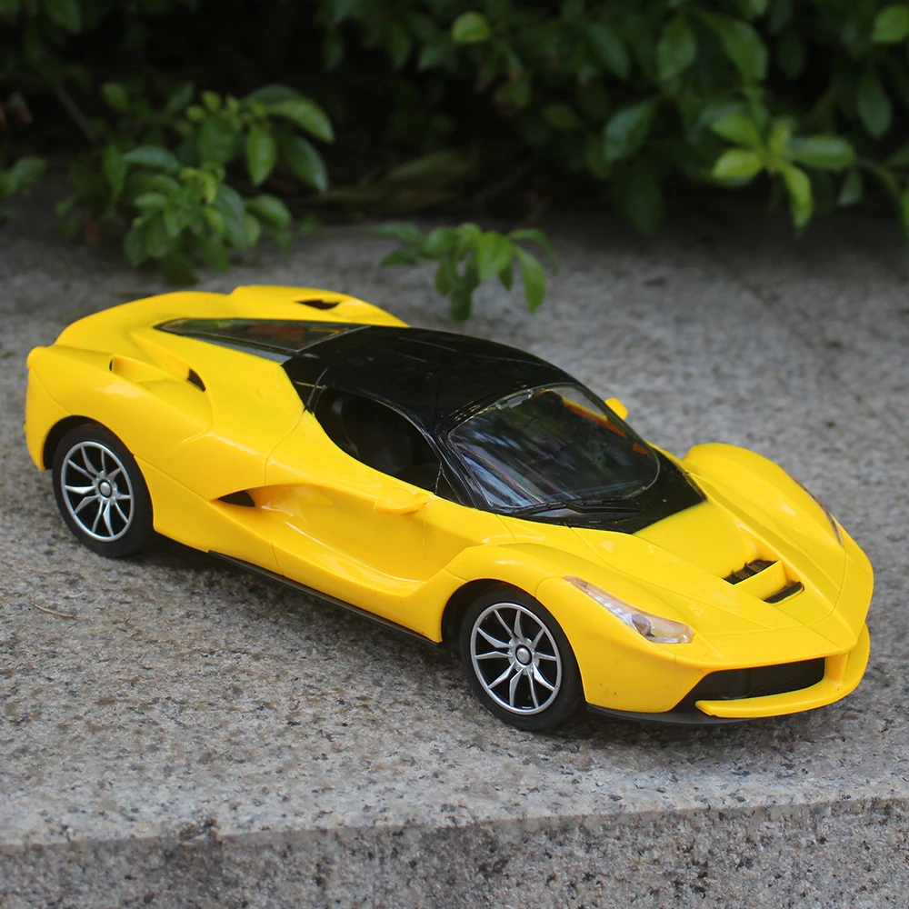 Электрическая машинка на радиоуправлении 4 канала 1:16 игрушечная светодиодные