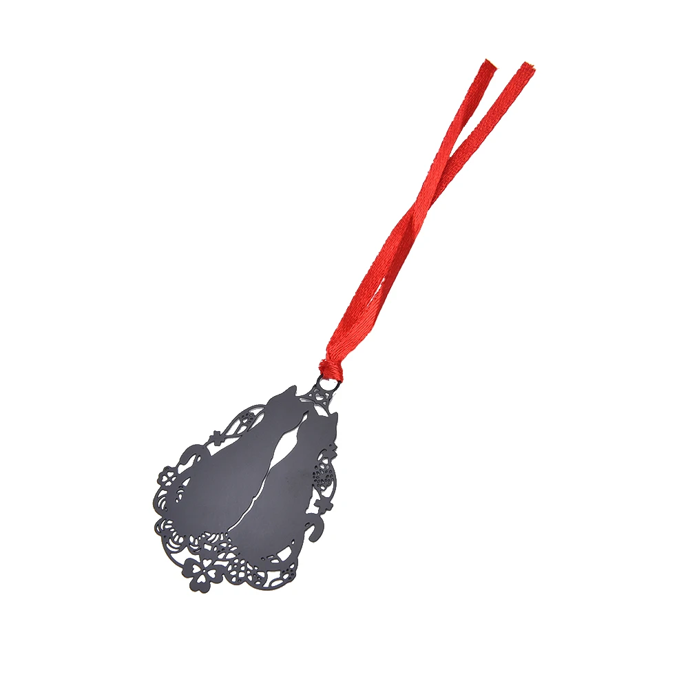 Милый кавайный котик перо бабочка закладки для книги лошадь клетка полые