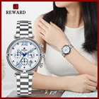 Часы наручные женские кварцевые, роскошные модные водонепроницаемые повседневные наручные