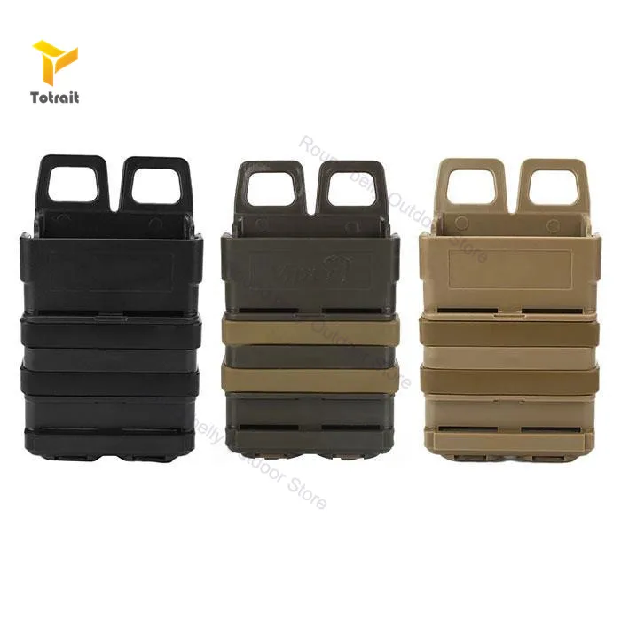 

Tactical FastMag 5.56 .223 Magazine Pouch Fast Mag Holster for MOLLE System