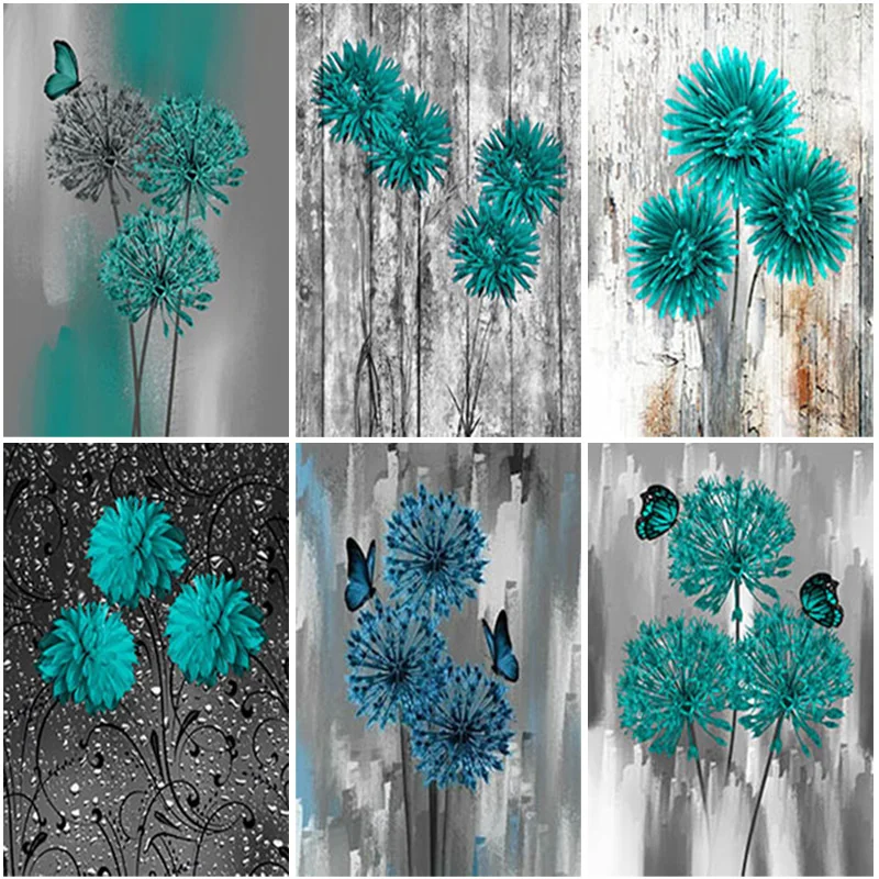 

5D Diamond Painting Dandelion Picture Of Rhinestones Diamond Embroidery Landscape Full Square/Round Mosaic HandCraft Wall Art