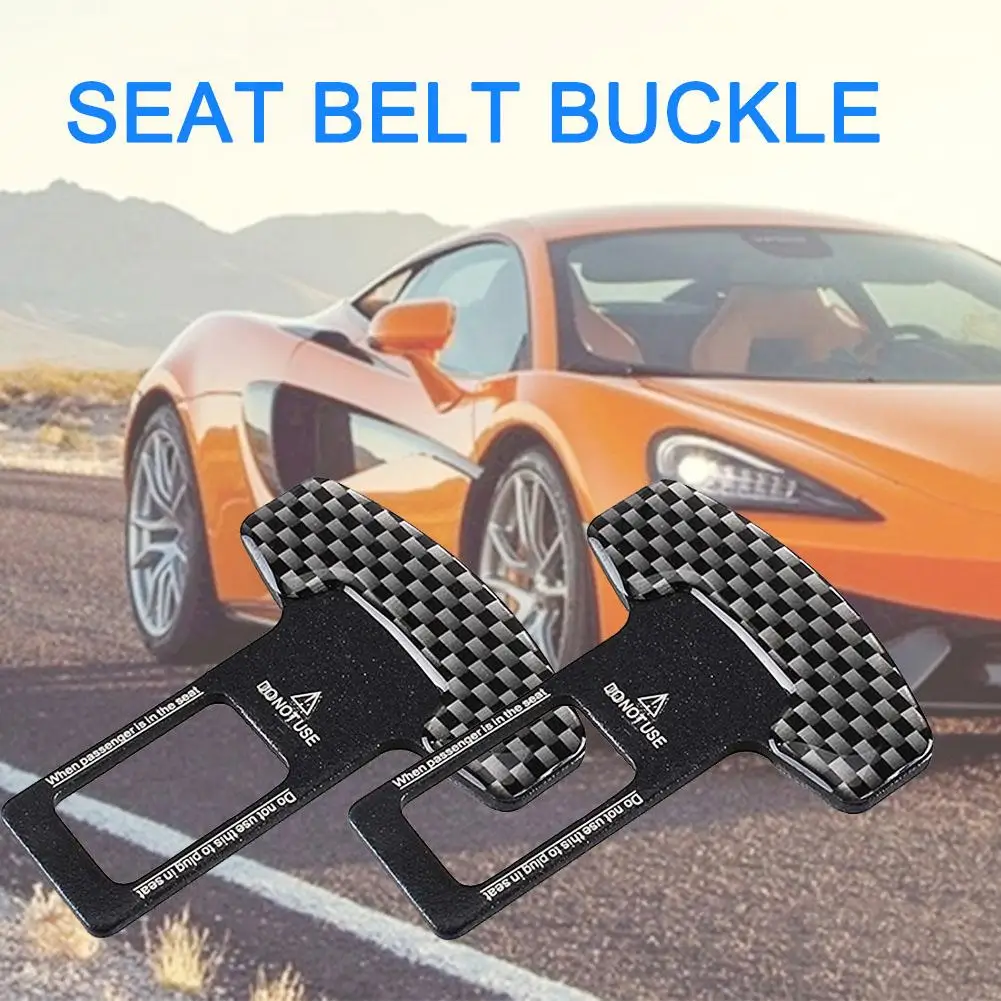 2 пары в упаковке Пряжка автомобильного ремня безопасности зажим закрученная