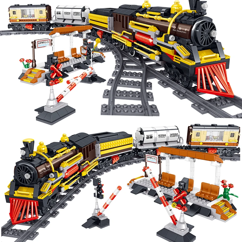 Лего Technic Creator дизайн железнодорожных перевозок серии модель транспортировка