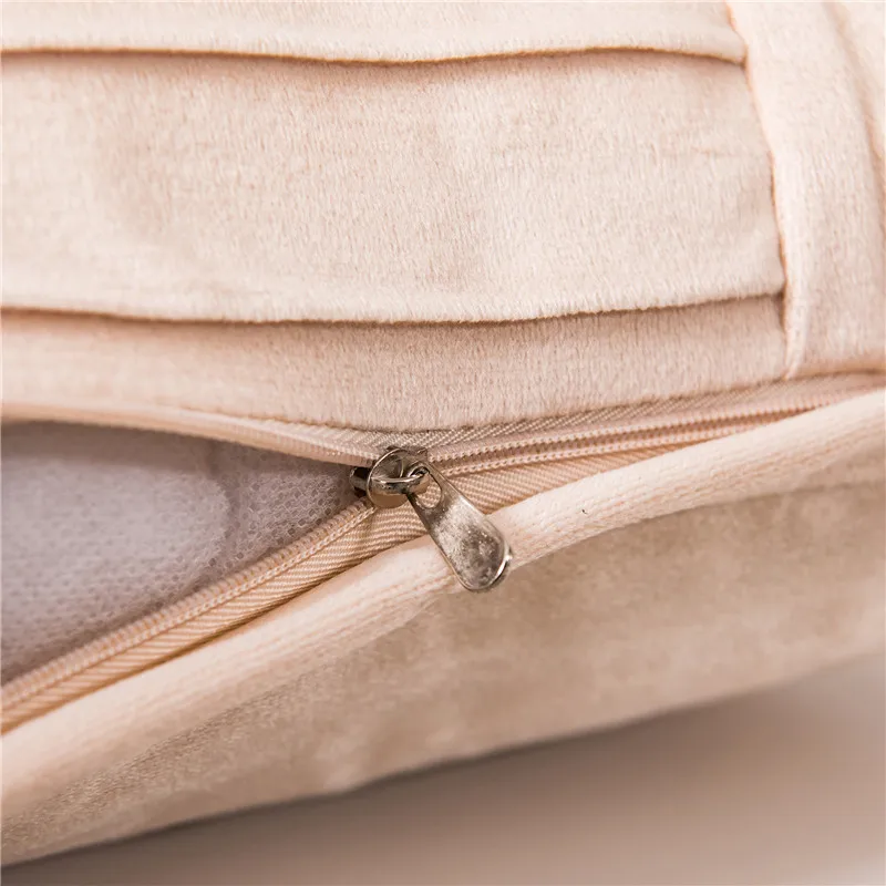 Роскошная Бархатная подушка диванная в скандинавском красном цвете декор для