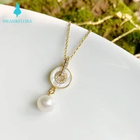natural freshwater pearl pendant necklace jewelry for women new gift 14k gold high quality best gifts aaaaa new 2021