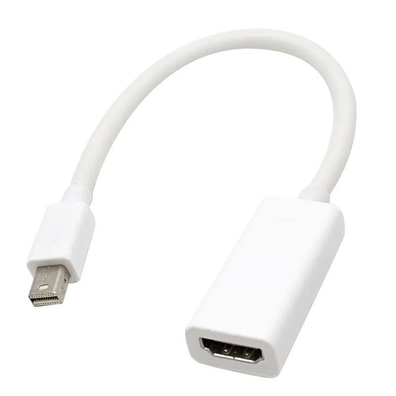 Переходник Mini DP HDMI Thunderbolt DisplayPort мультимедийный кабель Порт конвертер 1080P HD для Apple