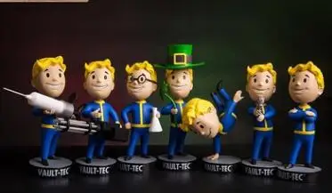 Gaming Heads Fallout 4 Bobblehead Cute VELD Boy Серия 1 фигурка Коллекционная модель игрушки|Игровые