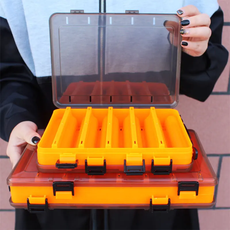 

Large Capacity 14 Grid Fishing Gear Box Accessorie Waterproof Sub-box Fishing Hook Supplies Tool Fishing Tackle Storage X615B
