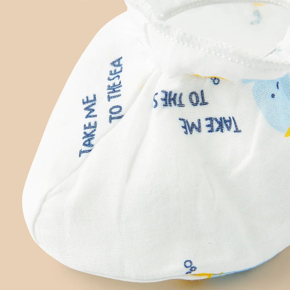 

Gauze foot cover Print Baby floor Socks Infant Child Non-slip Newborn Boy Girl Sock Children's Accessories
