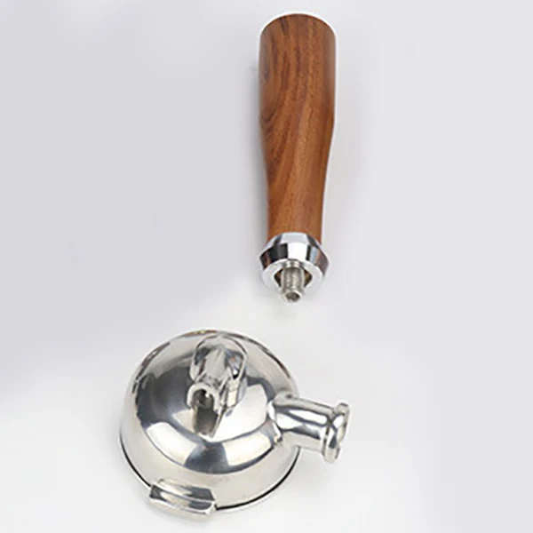 

58MM Stainless Steel Coffee Machine Bottomless Filter Holder Portafilter for Rocket Expobar Double Mouth Universal E61